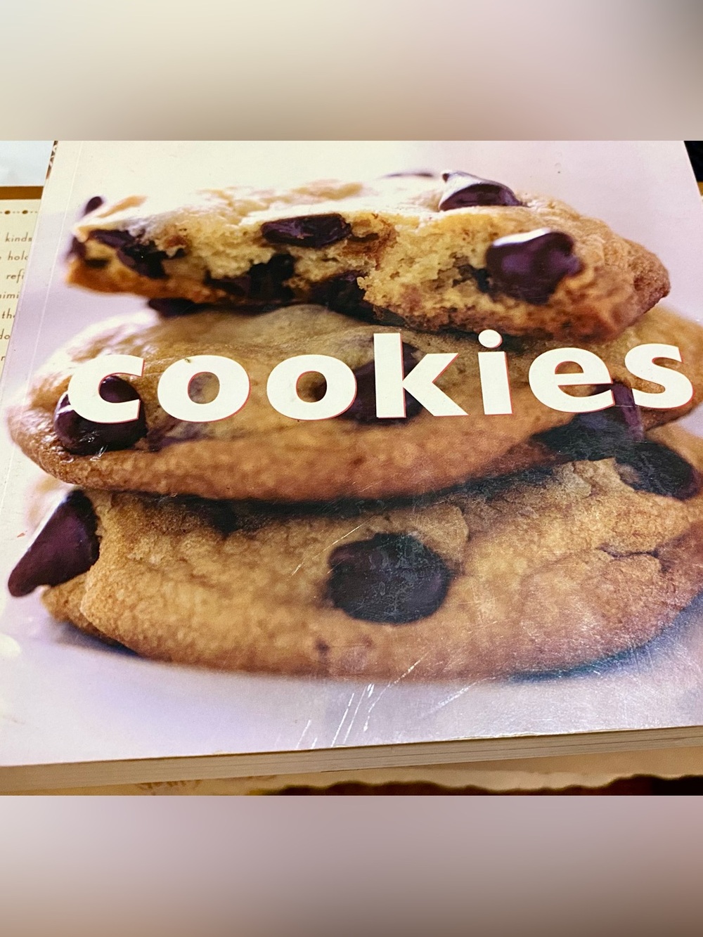 “Cookies” the Book with over 140 different recipes for sweet/savoury cookies. EC